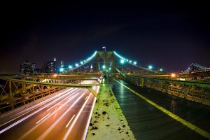 bridge, Brooklyn Bridge, New York City