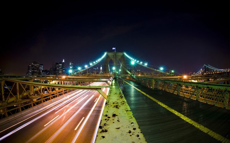 bridge, Brooklyn Bridge, New York City HD Wallpaper Desktop Background