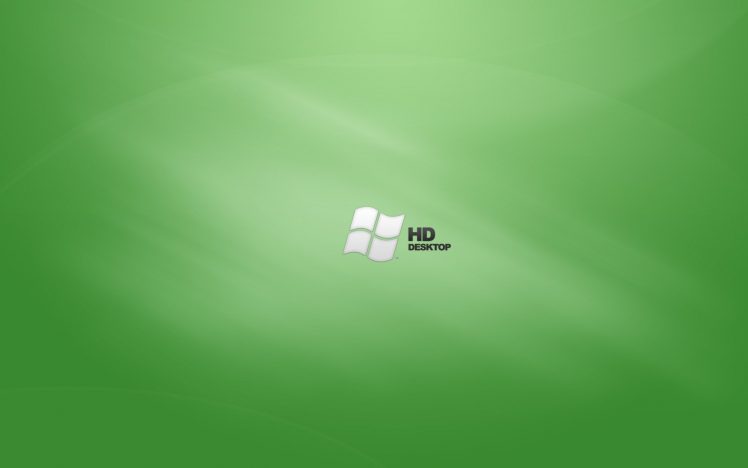 Microsoft Windows, Green background HD Wallpaper Desktop Background