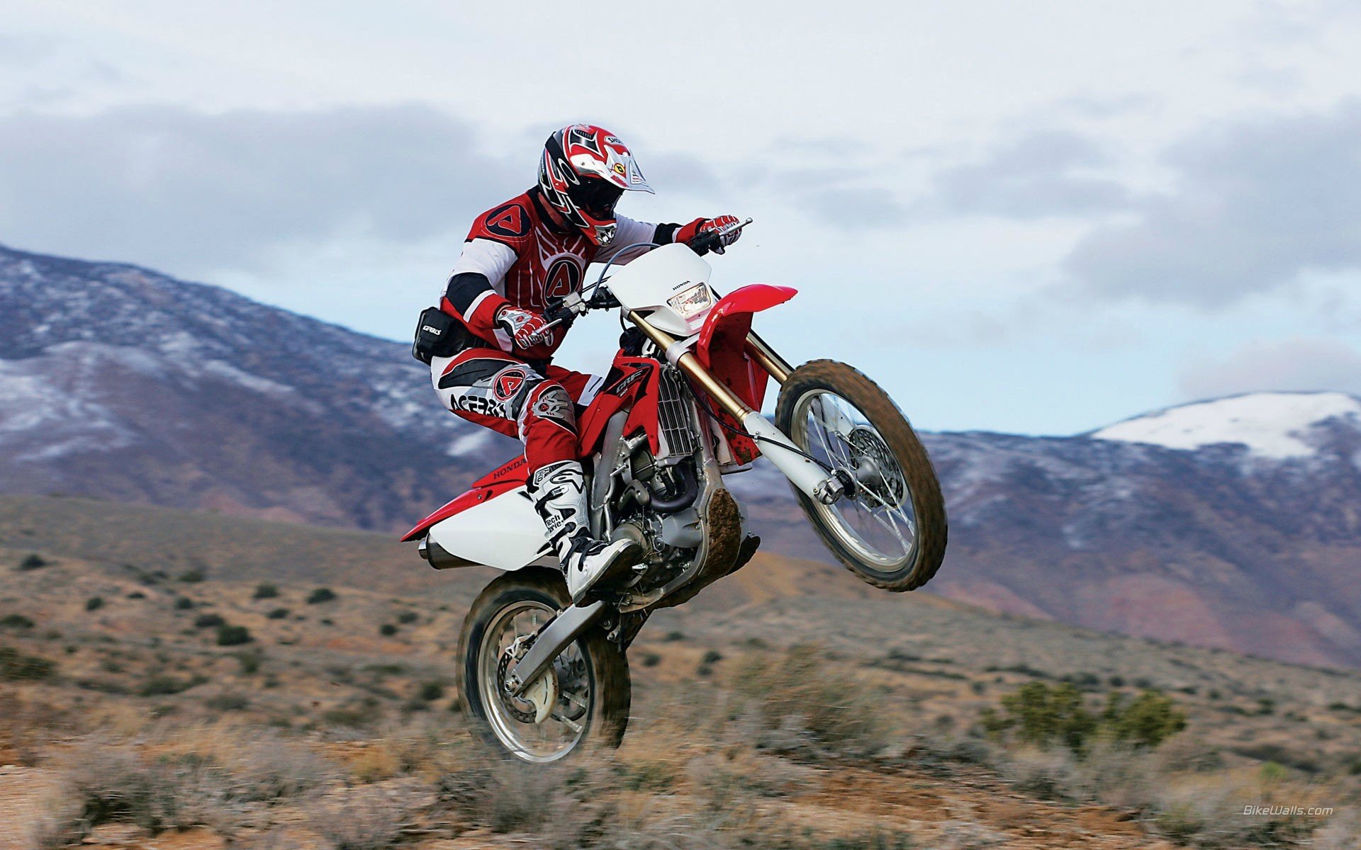 motocross, Mountain Wallpaper
