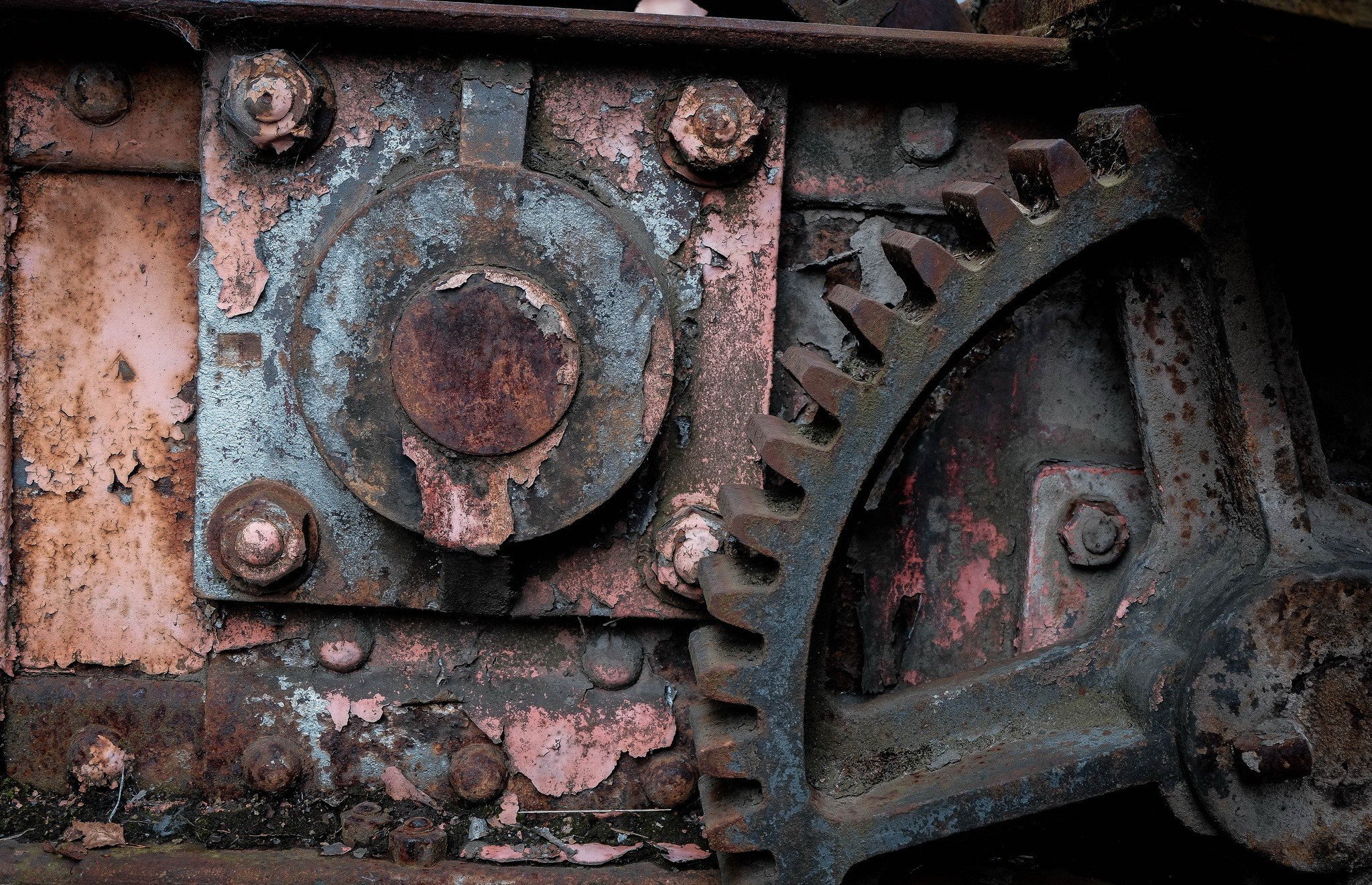 industrial, Rust, Machine, Gears Wallpaper