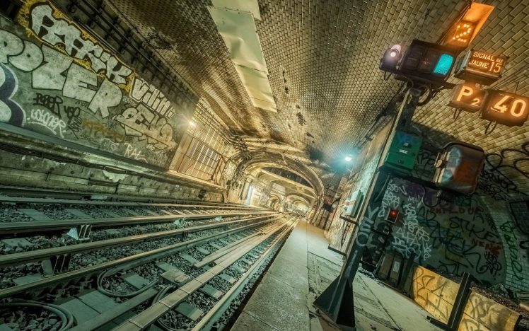 metro, Underground, Tunnel HD Wallpaper Desktop Background