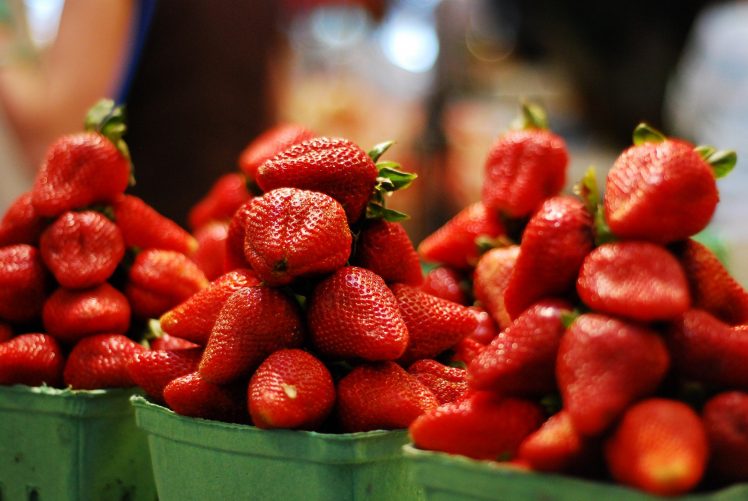 strawberries, Fruit, Food HD Wallpaper Desktop Background