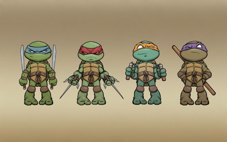 ninjas, Painting, Turtle HD Wallpaper Desktop Background