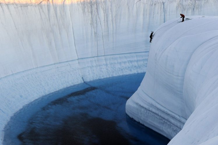 Arctic, Ice, Snow, Climbing HD Wallpaper Desktop Background