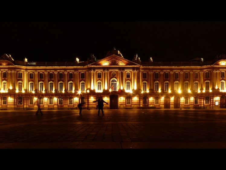 Toulouse, France, Place du Capitole HD Wallpaper Desktop Background