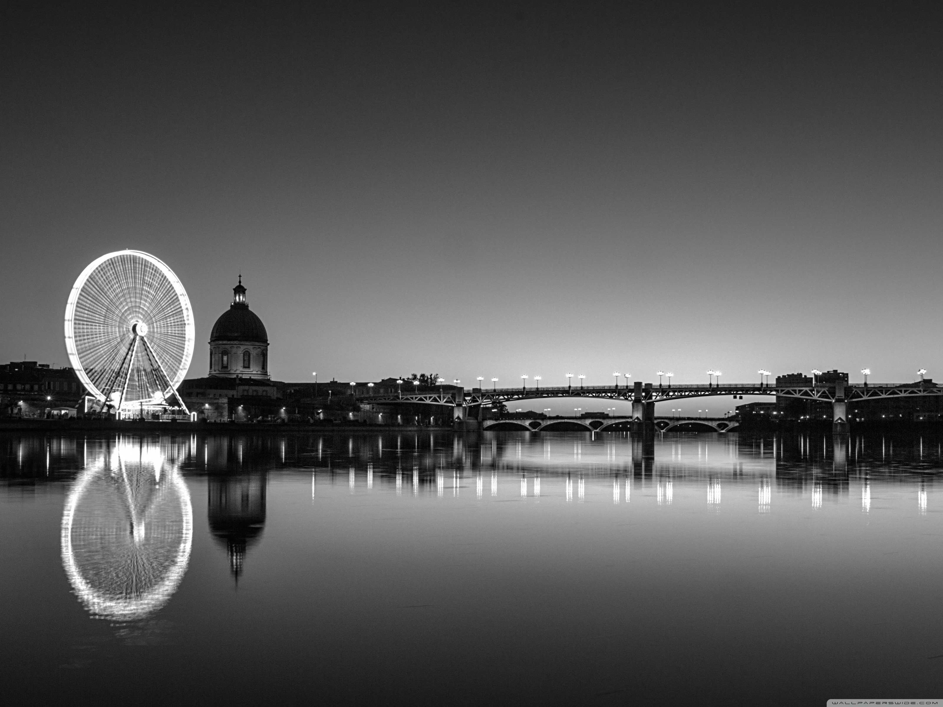 Toulouse, Pont Saint Pierre, France, Garonne Wallpaper