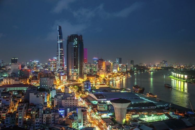city, Ho Chi Minh HD Wallpaper Desktop Background