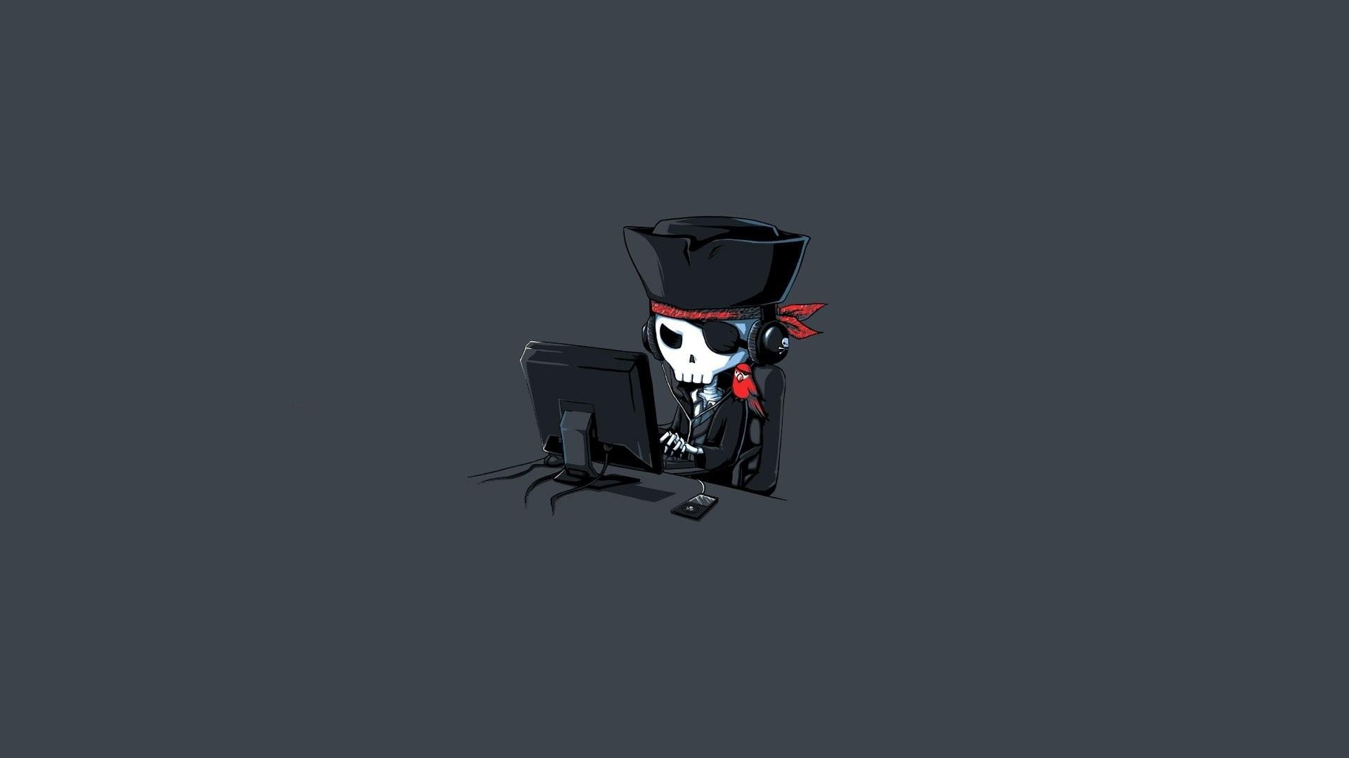 pirates, Skeleton, Computer Wallpaper