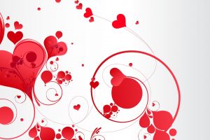 heart, Vector art, Simple background, Valentines Day