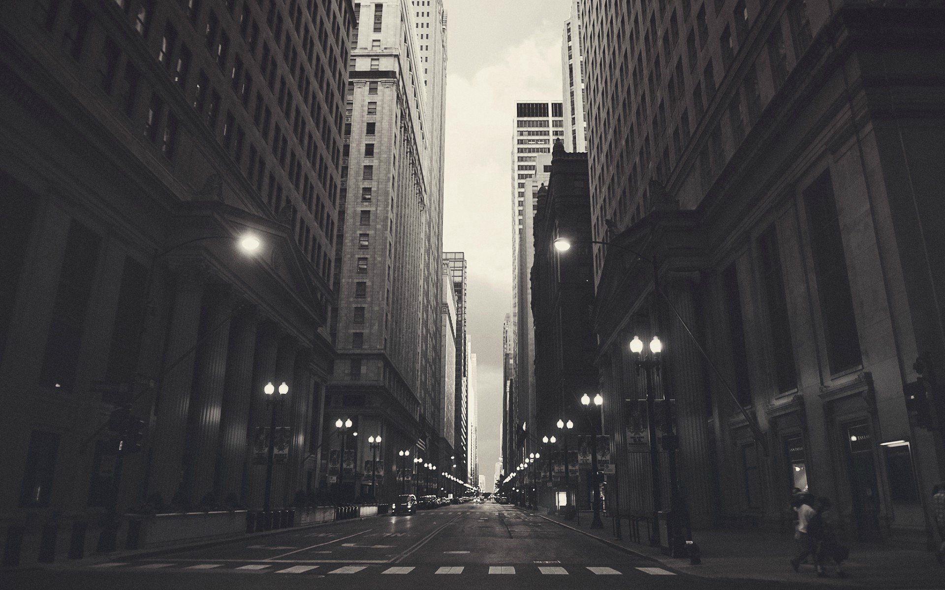 New York City, City, Monochrome Wallpaper
