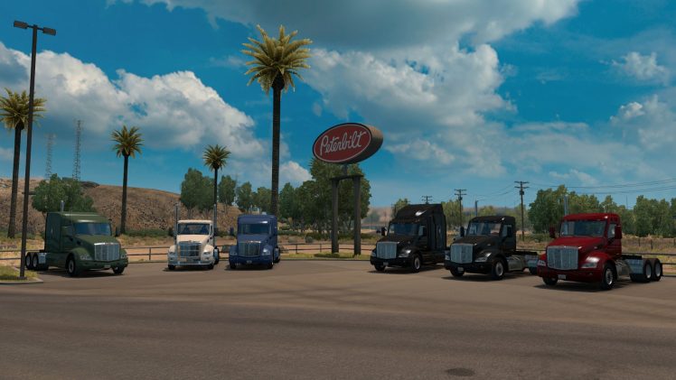 American Truck Simulator, ATS, Trucks, Peterbilt, Kenworth HD Wallpaper Desktop Background