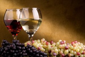 alcohol, Wine, Grapes, Food, Glass