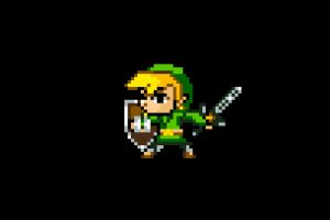 Zelda, Link, 8 bit, The Legend of Zelda, Minimalism, Pixels