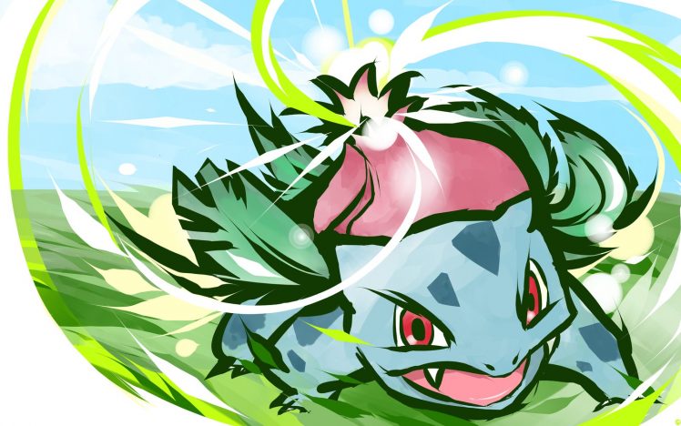 ishmam, Ivysaur, Pokémon HD Wallpaper Desktop Background