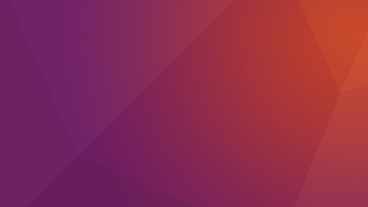 Ubuntu, Linux, Gradient, Minimalism HD Wallpaper Desktop Background