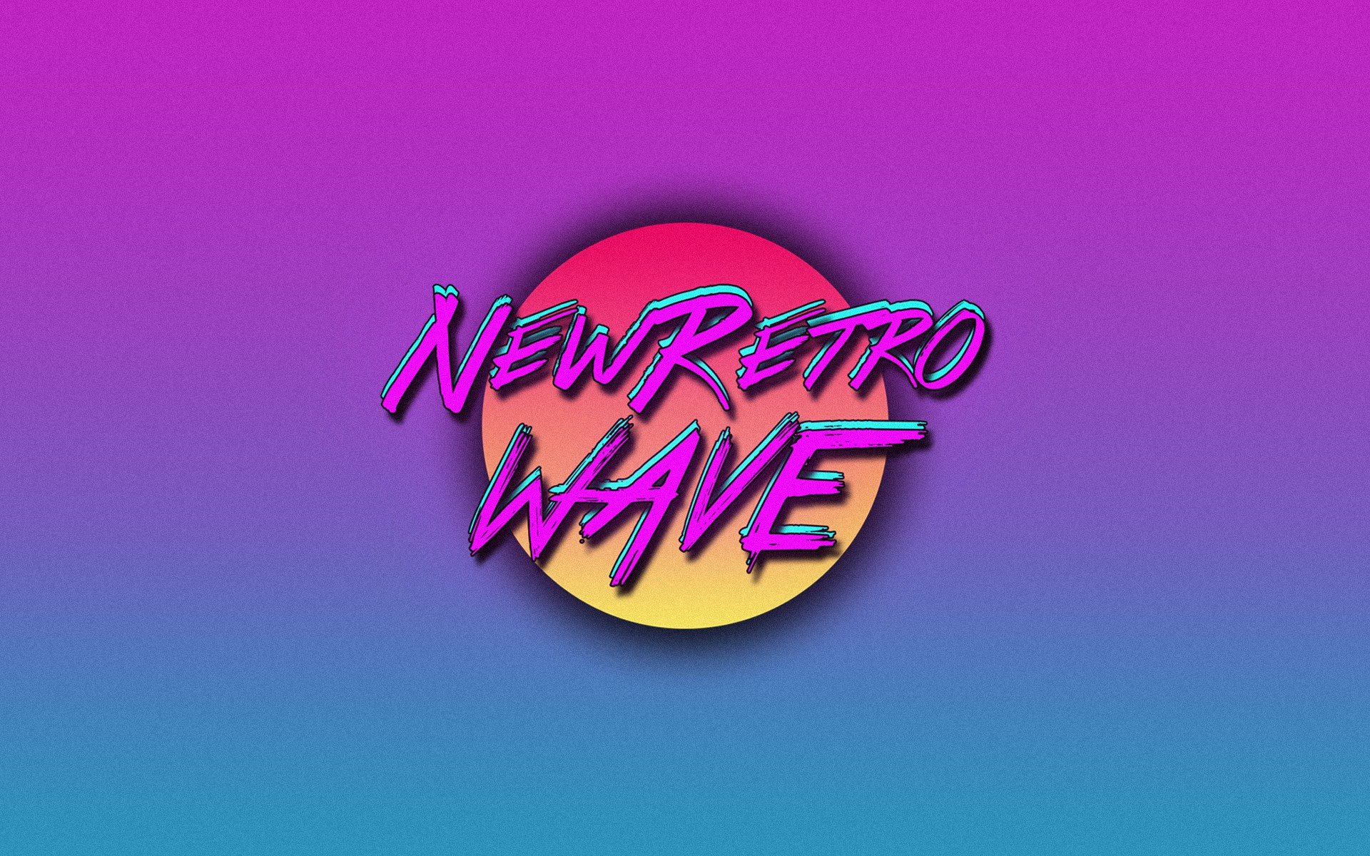New Retro Wave, Vintage, Synthwave, Neon, 1980s, Retro games Wallpaper