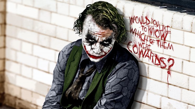 Joker, Heath Ledger, Actor HD Wallpaper Desktop Background