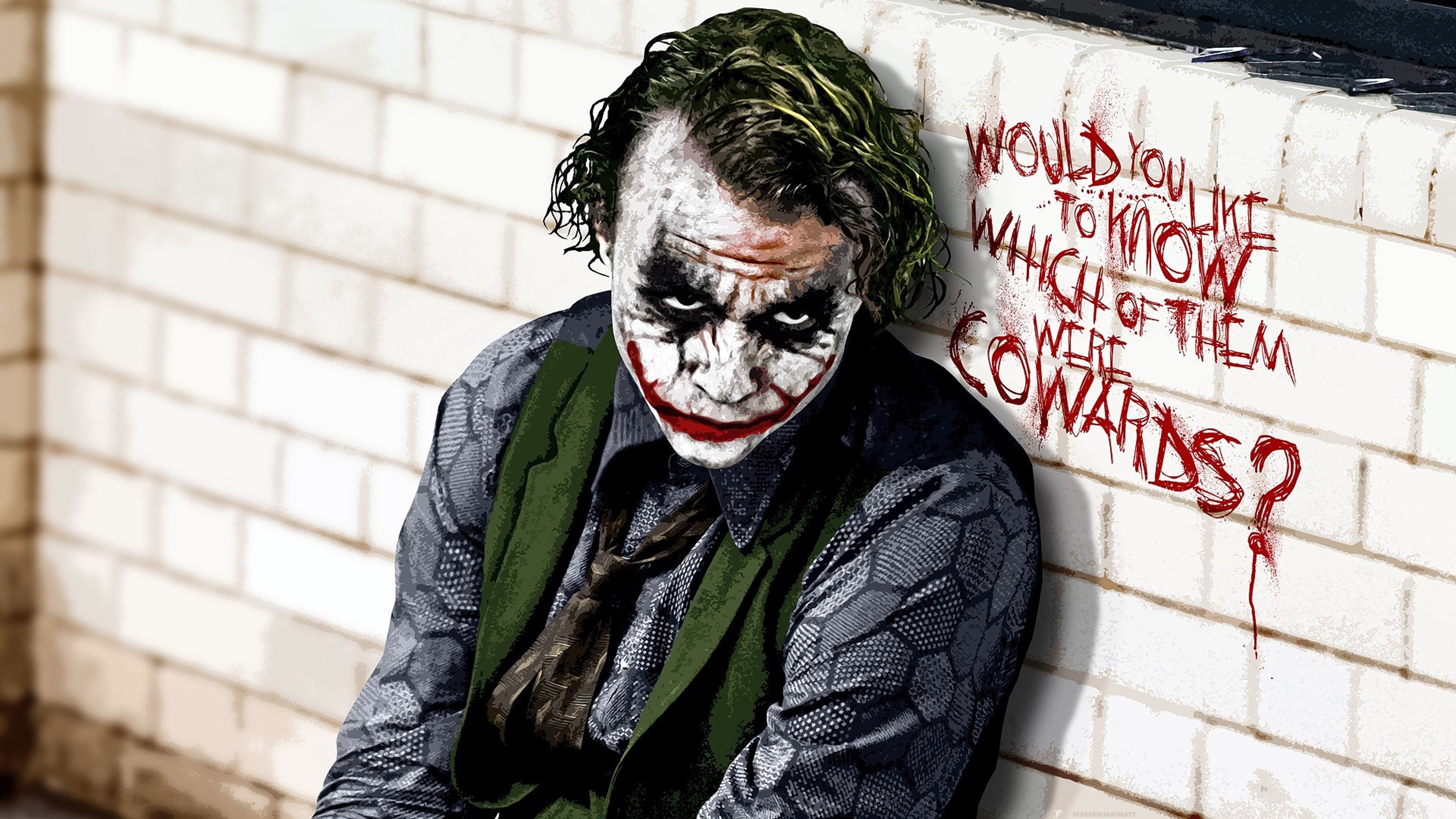 Joker, Heath Ledger, Actor Wallpapers HD / Desktop and Mobile Backgrounds