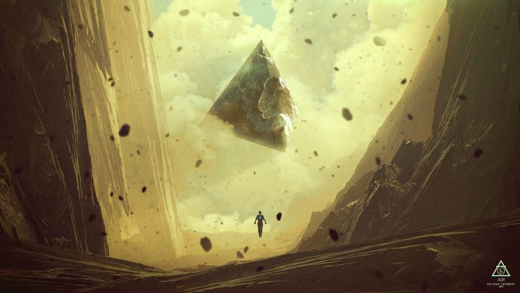 mountains, Triangle HD Wallpaper Desktop Background