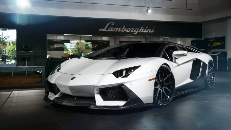 Lamborghini, Lamborghini Aventador HD Wallpaper Desktop Background