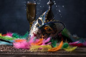 festivals, Mask, Venetian masks, Feathers, Drink