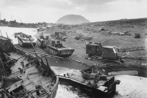 monochrome, World War II, Iwo Jima