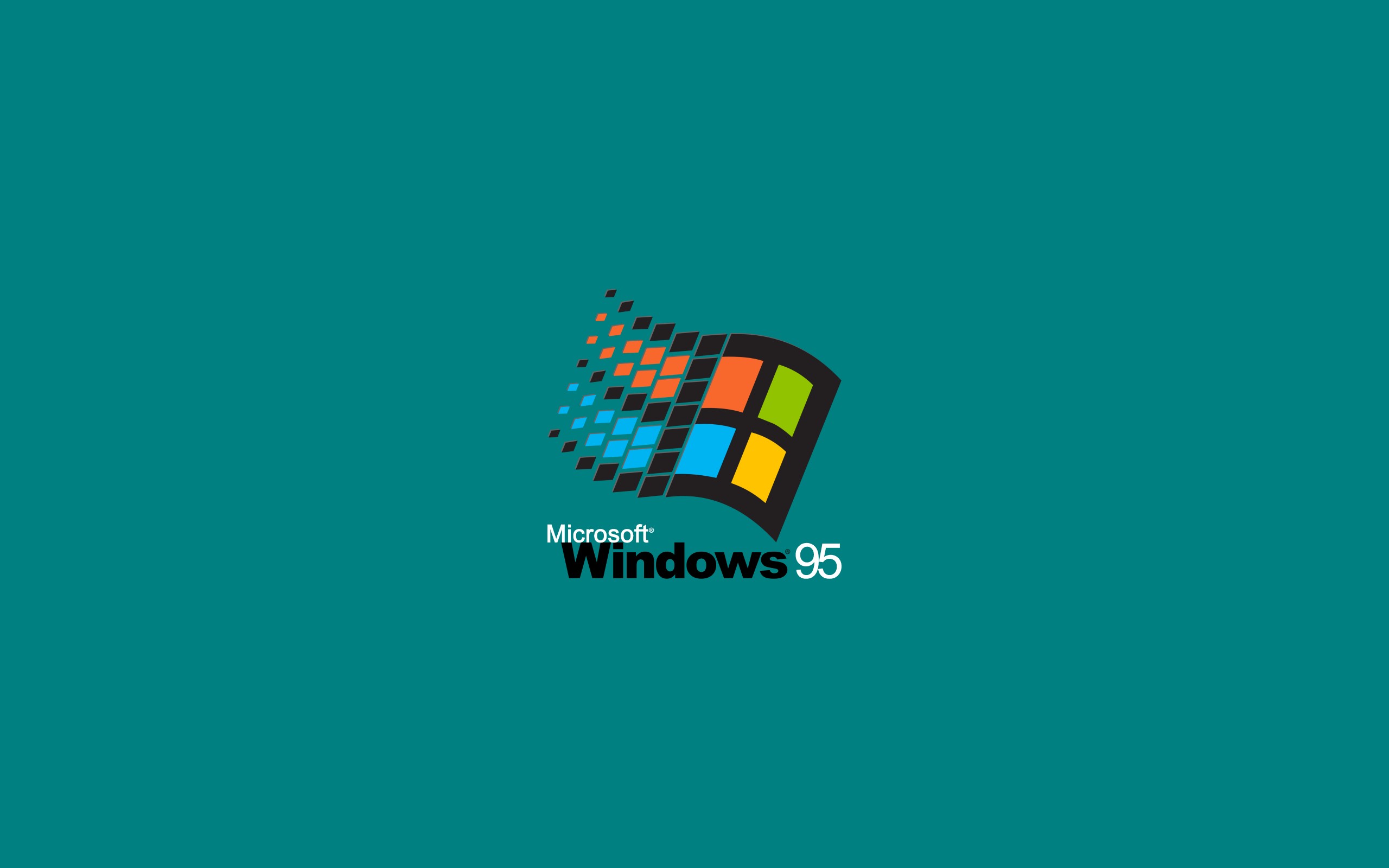 window, Windows 95, Microsoft Windows, Microsoft, Green background, Minimalism, Simple background, Simple, Logo, Operating systems, Computer, Nostalgia, Vintage Wallpaper