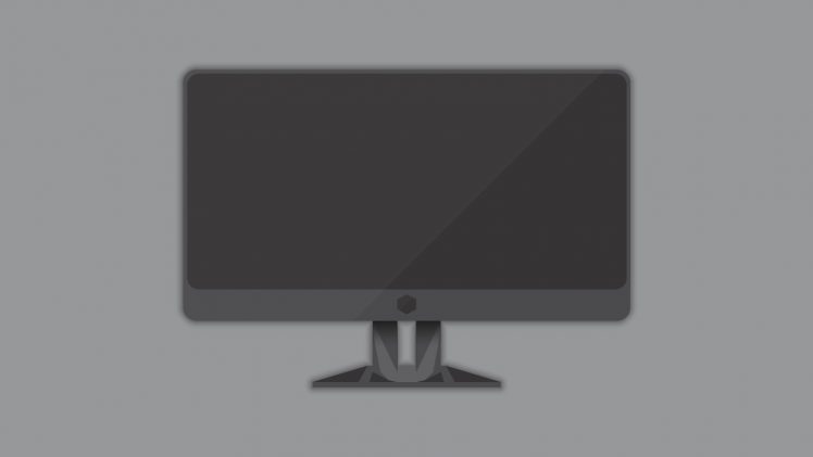 vector, Monitor HD Wallpaper Desktop Background