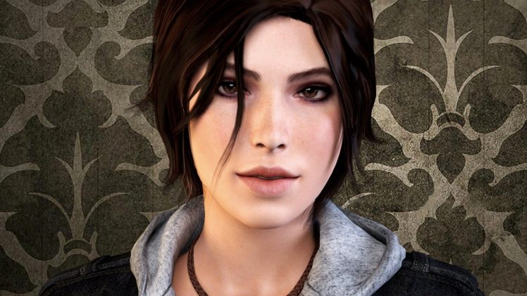 Lara Croft, Brunette HD Wallpaper Desktop Background