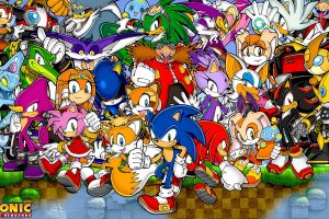 Tails (character), Sonic, Sonic the Hedgehog, Metal Sonic, Knuckles