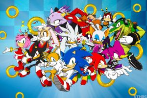 Tails (character), Sonic, Sonic the Hedgehog, Shadow the Hedgehog, Knuckles