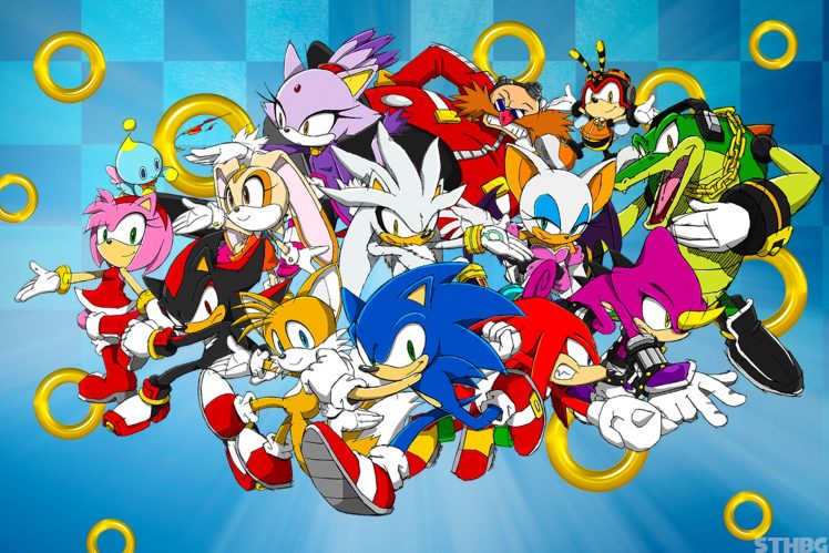 Tails (character), Sonic, Sonic the Hedgehog, Shadow the Hedgehog, Knuckles HD Wallpaper Desktop Background