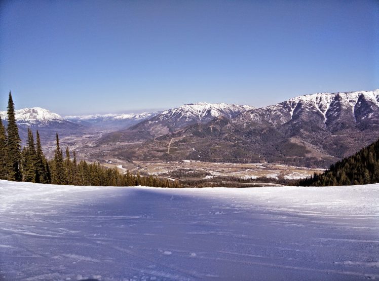 Fernie, BC, Ski resort, Snow HD Wallpaper Desktop Background