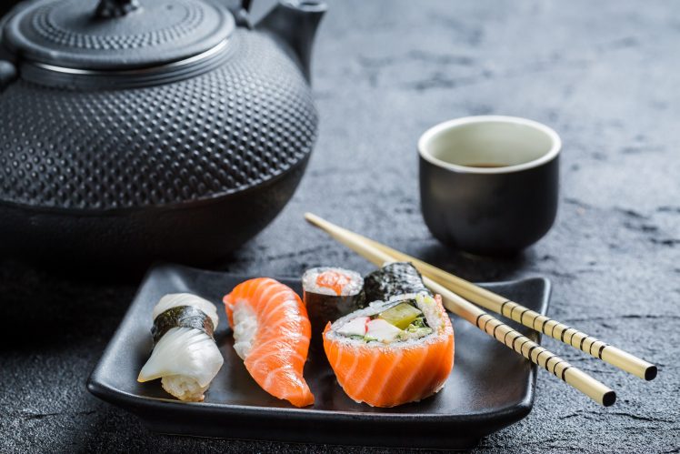 sushi, Food, Macro HD Wallpaper Desktop Background