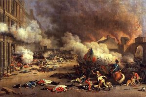 Jean Duplessis Bertaux, Revolution, France, Battle