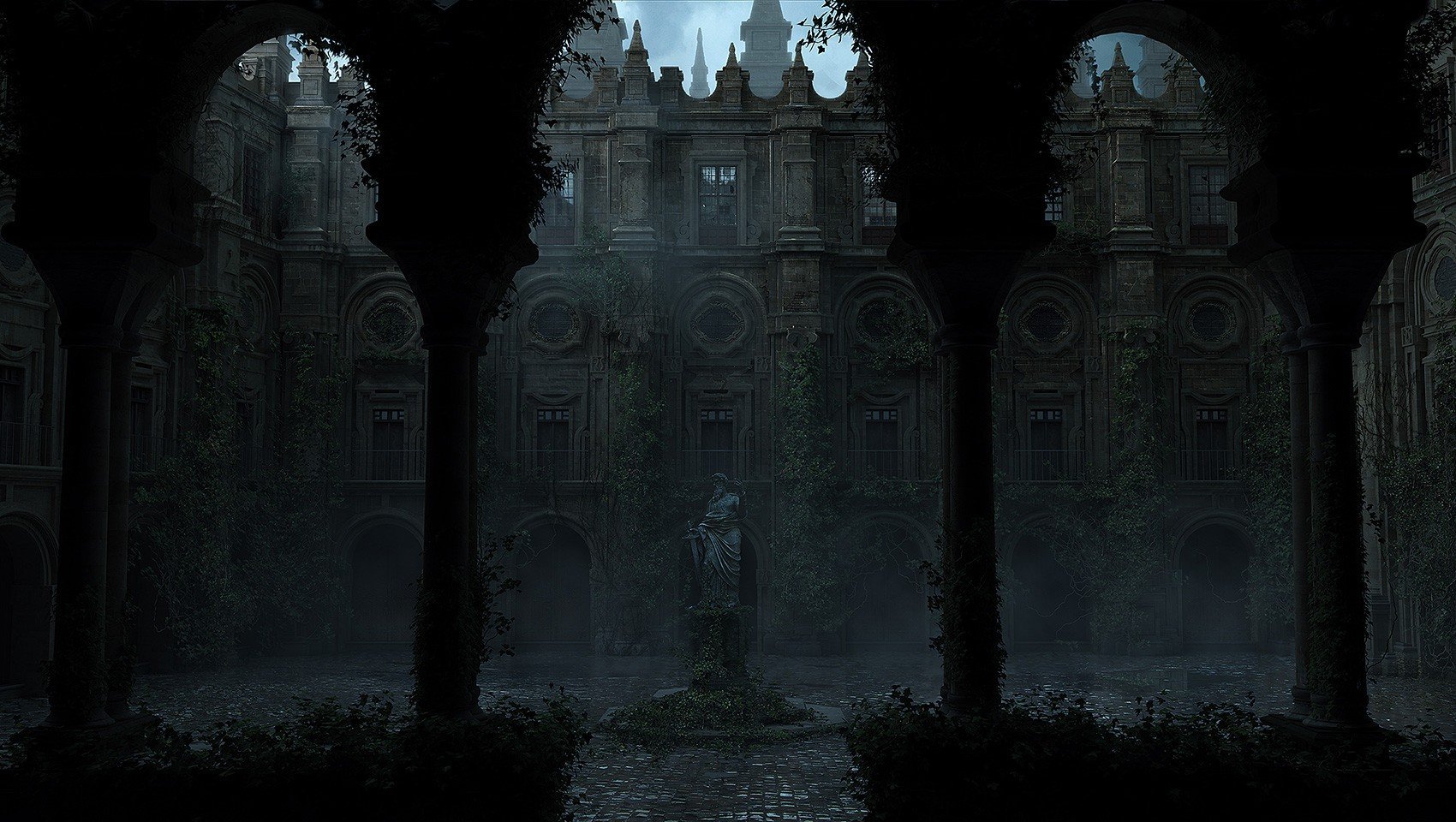statue, Architecture, Palace Wallpaper