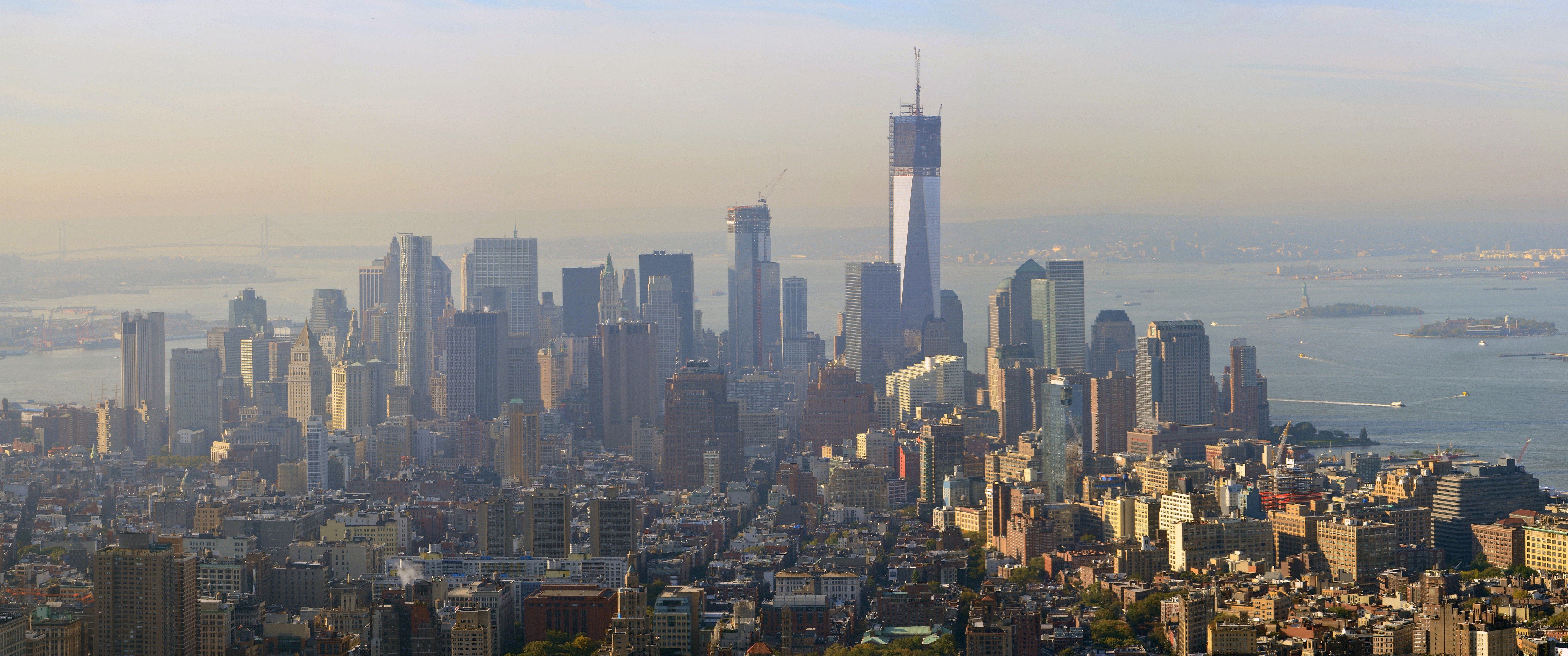 New York City, Manhattan, City, Skyscraper Wallpaper