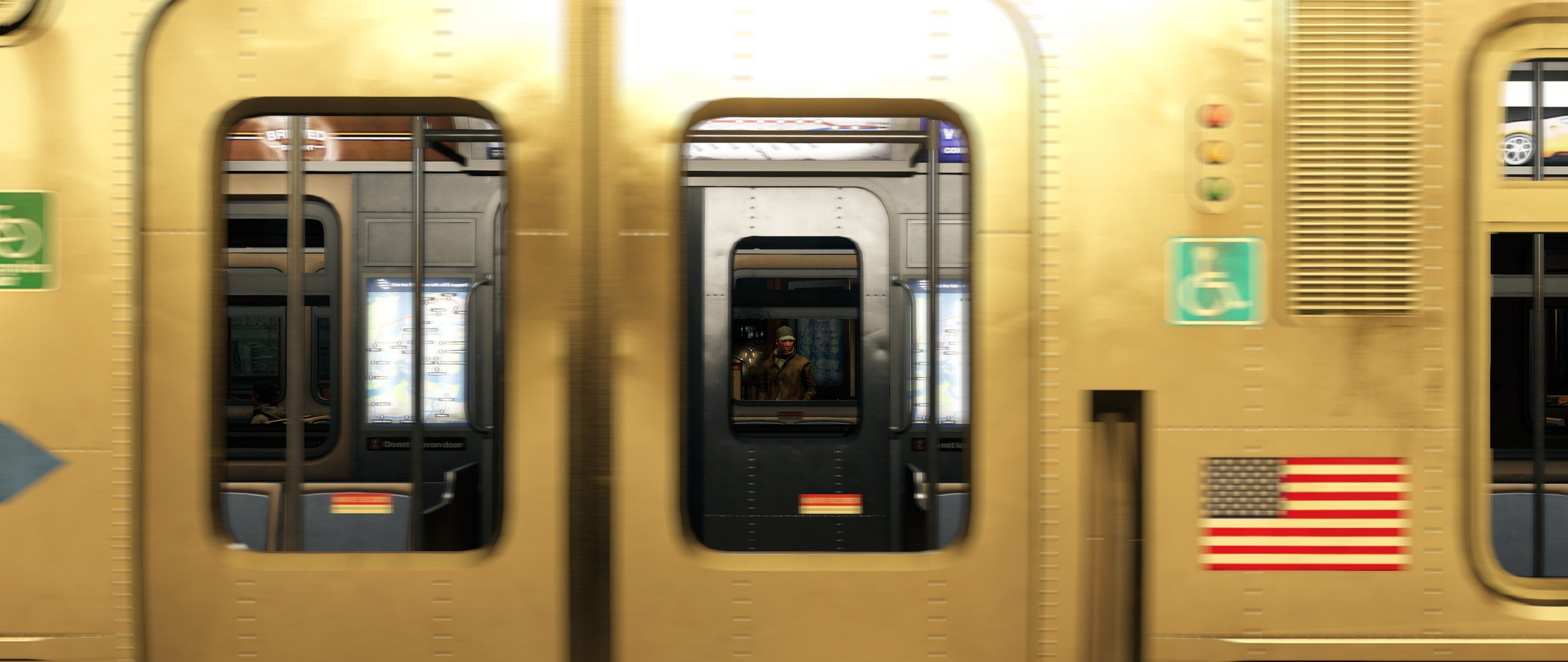 metro, Train, Motion blur, Window Wallpaper