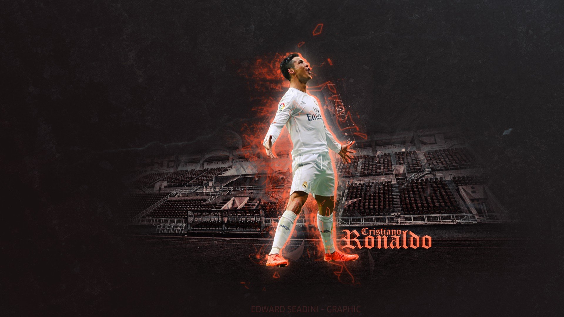 Cristiano Ronaldo, Edward Seadini Wallpaper