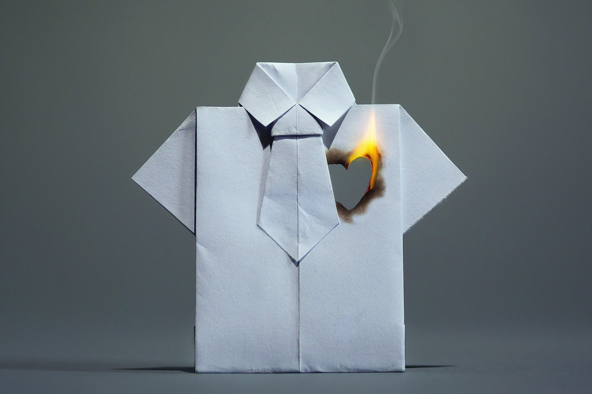 heart, Paper, Fire, Shirt Wallpaper