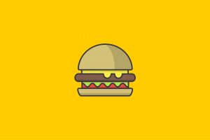 food, Hamburgers, Minimalism