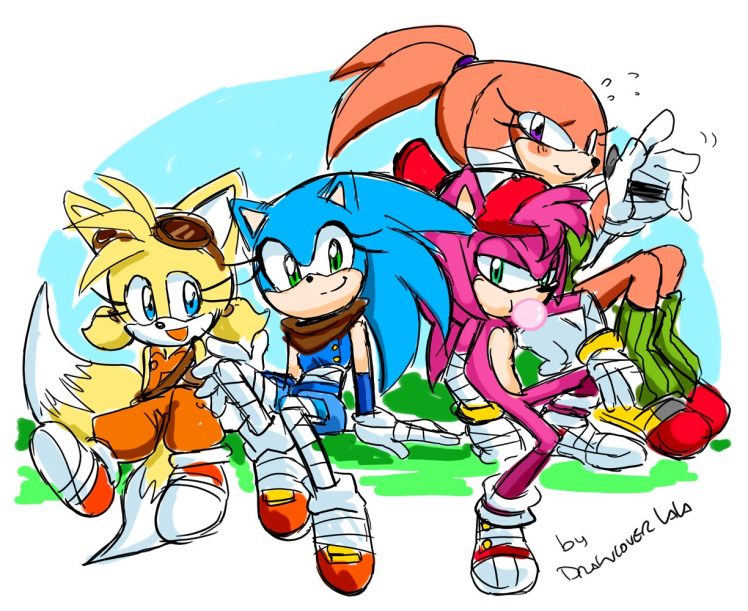 Tails (character), Sonic the Hedgehog, Sonic, Sonic Boom, Genderswap, Knuckles HD Wallpaper Desktop Background