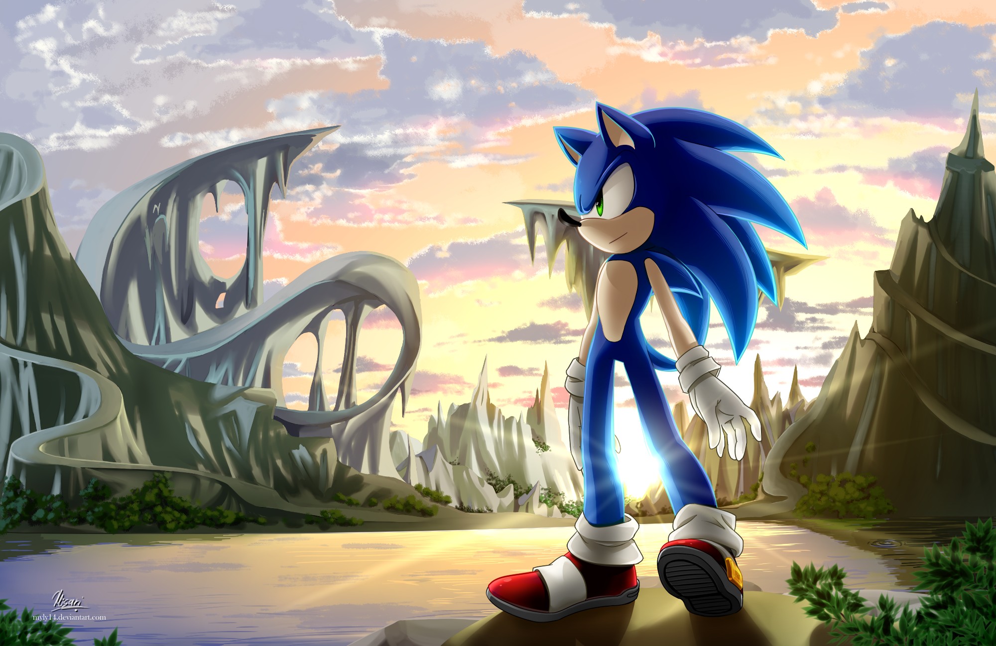 Sonic The Hedgehog Zoom Background