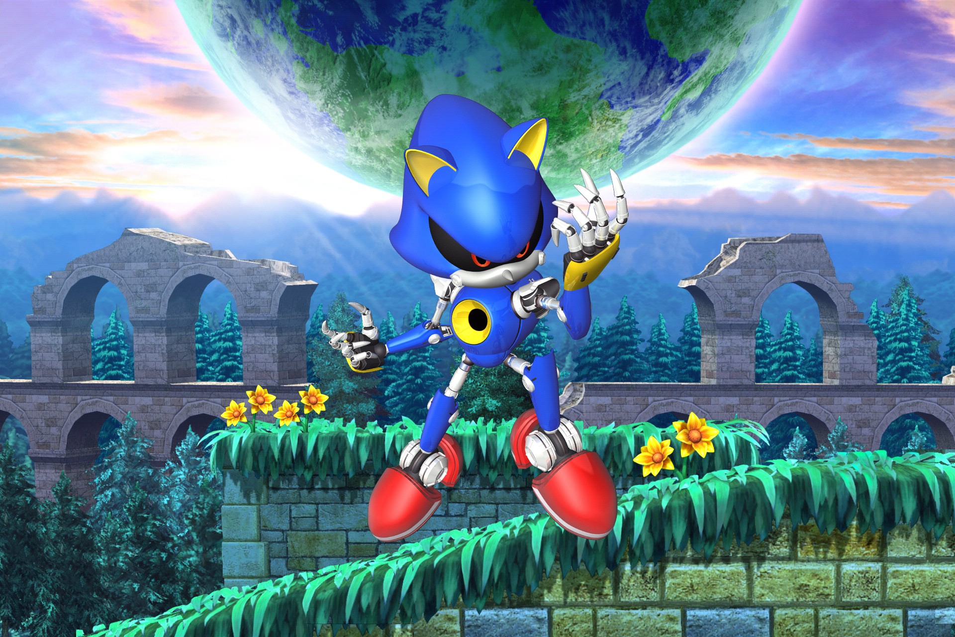 Sonic the Hedgehog, Metal Sonic, Sonic the Hedgehog 4: Episode II Wallpaper