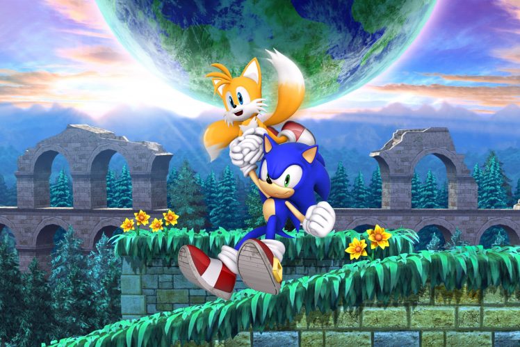 Tails (character), Sonic the Hedgehog, Sonic the Hedgehog 4: Episode II HD Wallpaper Desktop Background