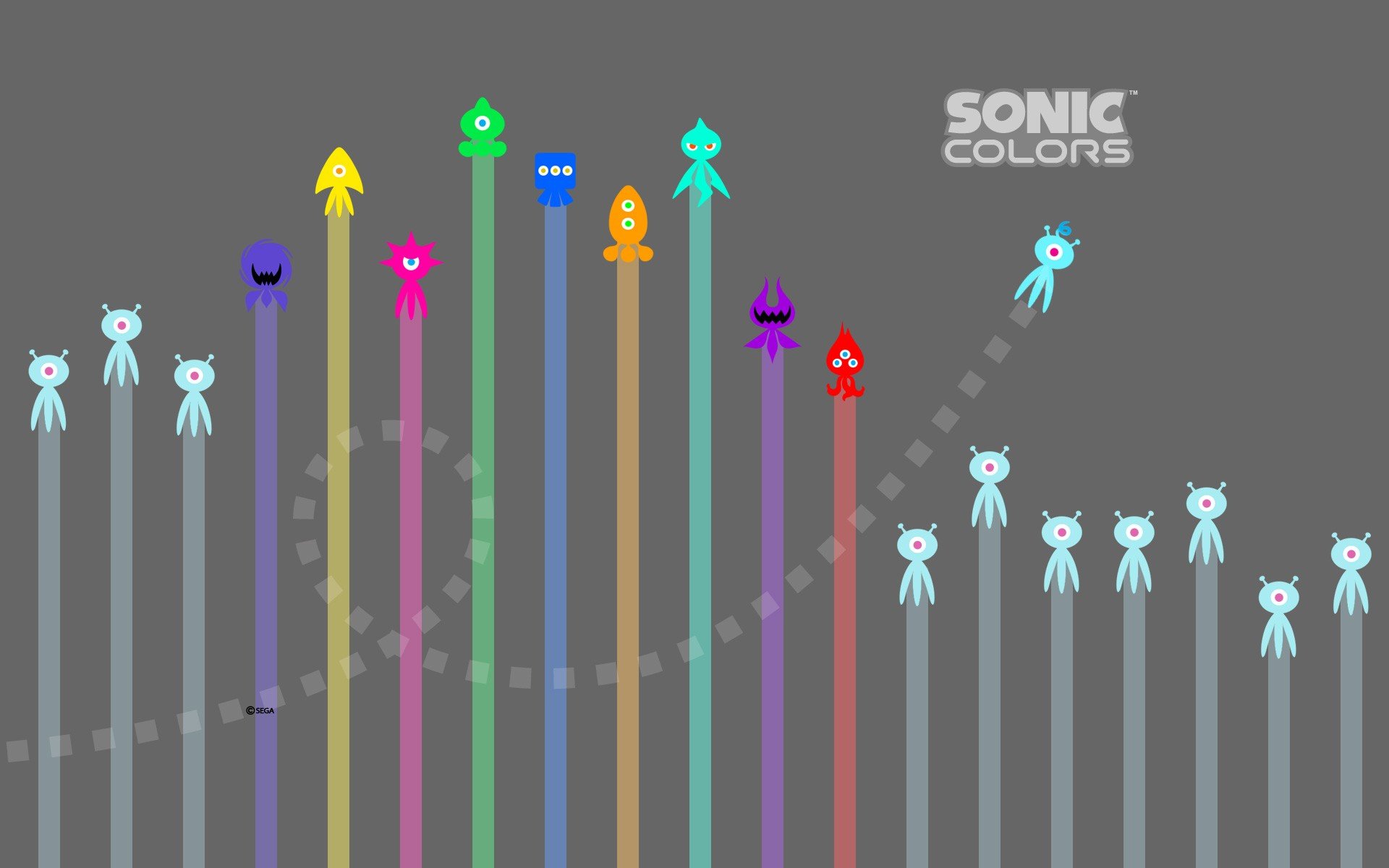 Sonic the Hedgehog, Sonic Colors Wallpaper