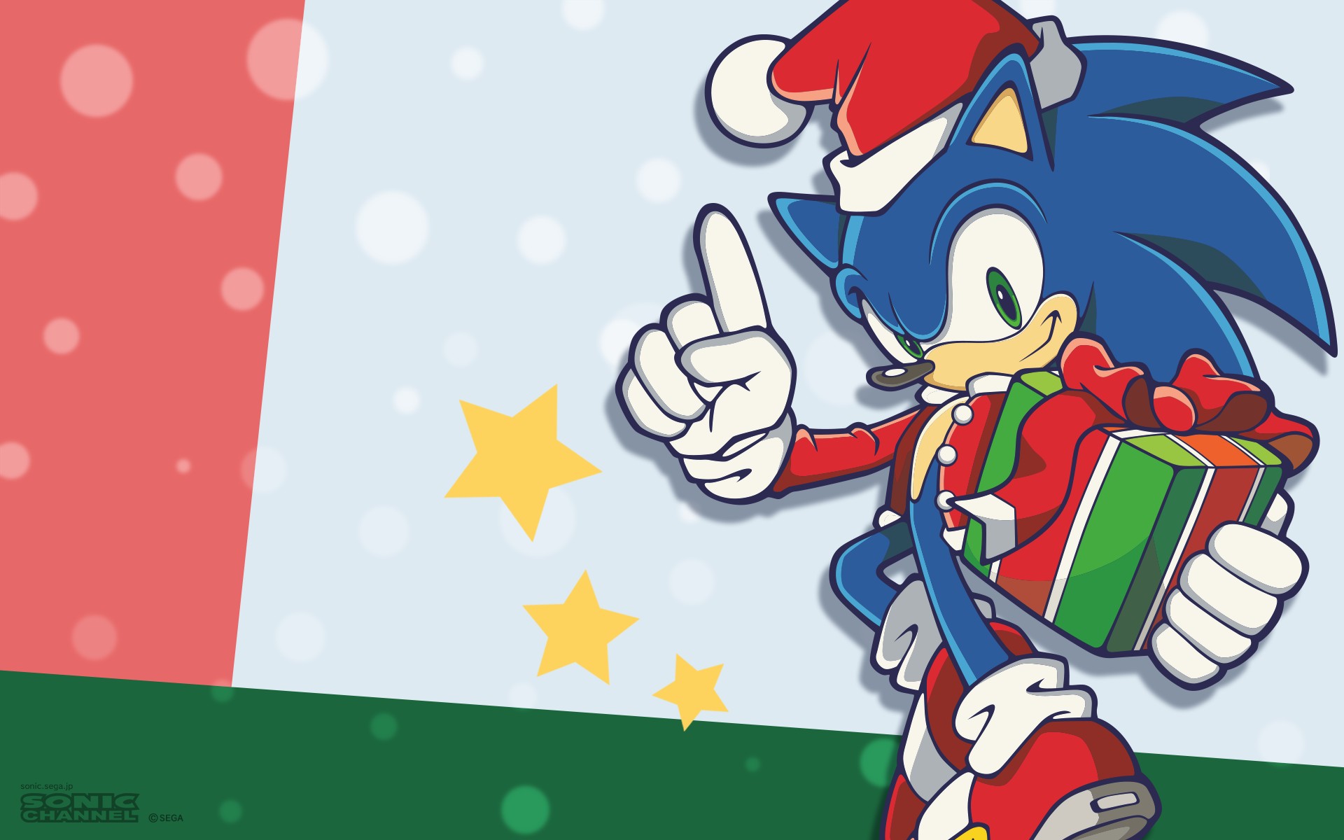 Sonic the Hedgehog, Sega, Presents Wallpaper