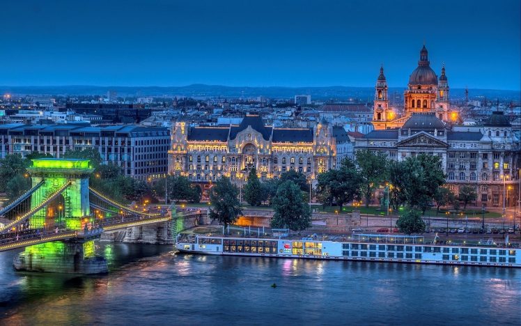 city, Water, Budapest, Hungary HD Wallpaper Desktop Background