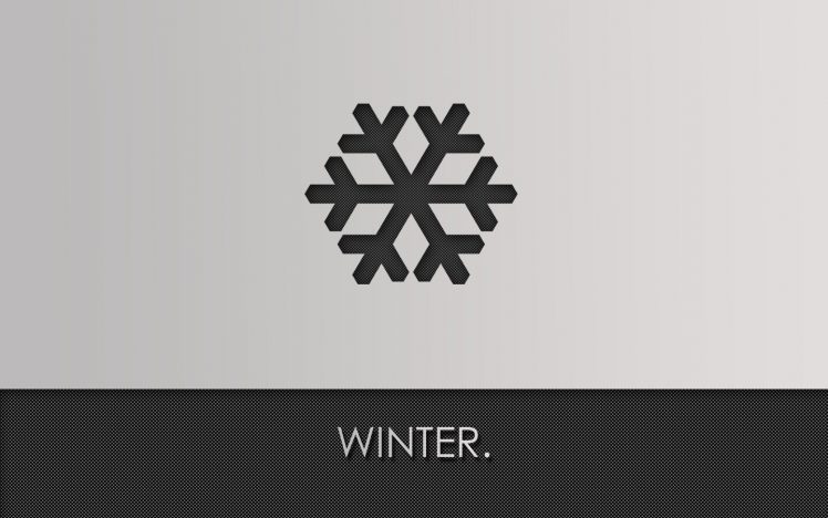 minimalism, Snowflakes HD Wallpaper Desktop Background